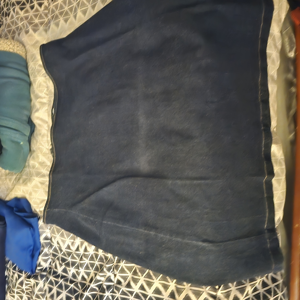 Dark Blue Denim Skirt